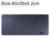 TazTeck Gaming Mouse Pad Anti-Slip Rubber Cloth Surface  Mat Keyboard Pad big table , Blue Honeycomb Long size