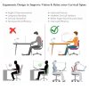 TazTeck Multi-Position Foldable Notebook Bracket Adjustable Aluminum Alloy Laptop Stand Holder Overheat Protection for All Mobiles, Tablets, Laptops, Notebooks, MacBook etc. - Image 3