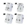 TazTeck Universal Worldwide Travel Adapter Plug with Dual-USB Charging Ports (White) UK US EU AU - Image 7